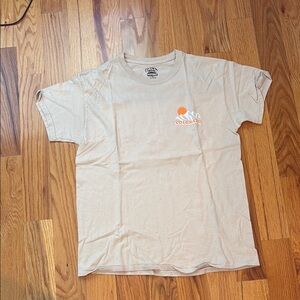Tan Short Sleeve Tee Shirt